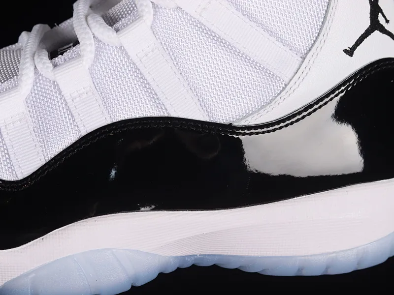 All categories Air Jordan Jordan series basketball shoes Air Jordan 11 LJR version Air Jordan 11 Concord AJ11 Joe 11 Concord black and white replica basketball shoes 378037-100